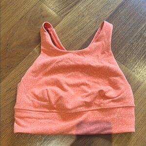 Lululemon halter sports bra- long line
